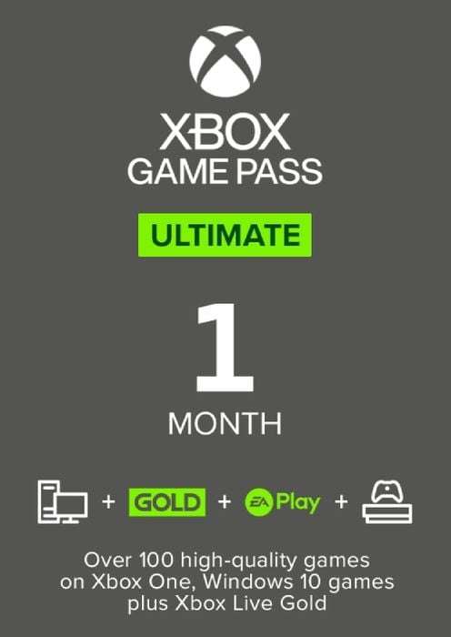 1 Month Xbox Game Pass Ultimate Xbox One / PC (EU)